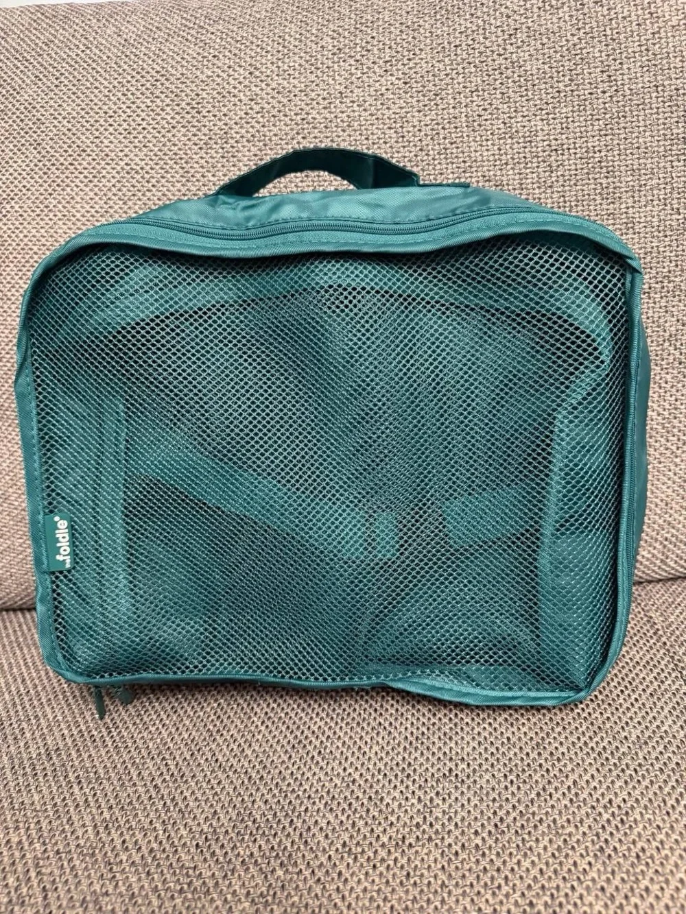 The Foldie® Backpack + Packing Cube Set (teal)